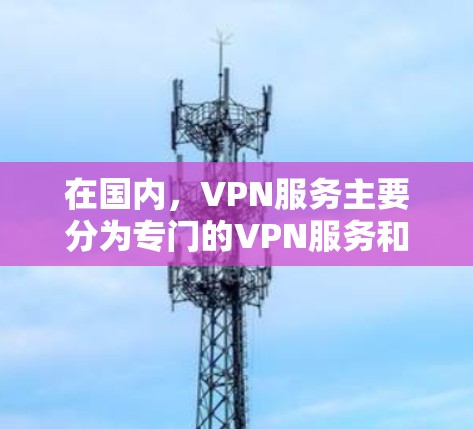 在国内,VPN服务主要分为专门的VPN服务和社区网站。以下是对这些服务的详细介绍 在国内,VPN服务主要分为专门的VPN服务和社区网站。以下是对这些服务的详细介绍