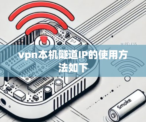vpn本机隧道IP的使用方法如下