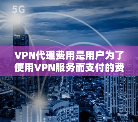 VPN代理费用是用户为了使用VPN服务而支付的费用，主要包括以下方面