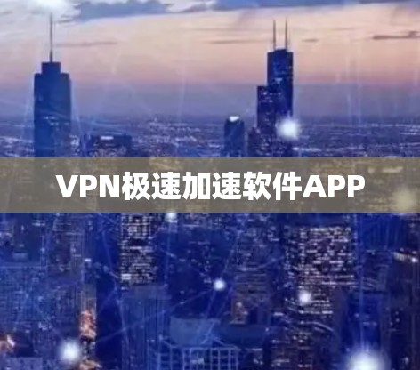 VPN极速加速软件APP