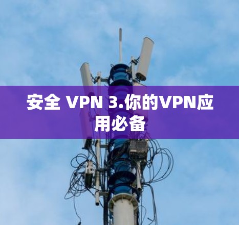安全 VPN 3.你的VPN应用必备