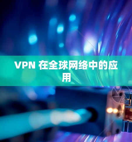 VPN 在全球网络中的应用