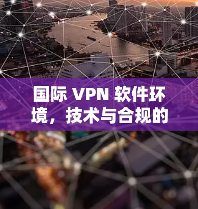 国际 VPN 软件环境，技术与合规的双刃剑