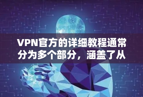 VPN官方的详细教程通常分为多个部分，涵盖了从设置到高级使用的内容，以下是一些常见的教程和步骤，供您参考