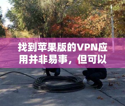 找到苹果版的VPN应用并非易事，但可以通过以下步骤来实现