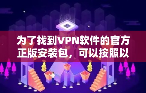 为了找到VPN软件的官方正版安装包，可以按照以下步骤进行