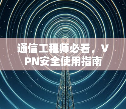 通信工程师必看，VPN安全使用指南