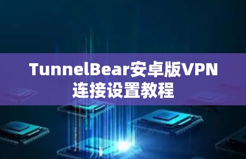 TunnelBear安卓版VPN连接设置教程