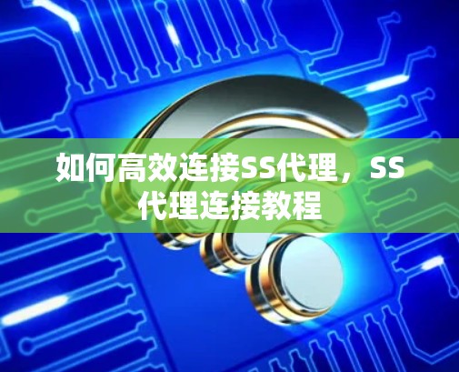 如何高效连接SS代理，SS代理连接教程