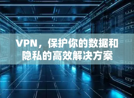 VPN,保护你的数据和隐私的高效解决方案 VPN,保护你的数据和隐私的高效解决方案